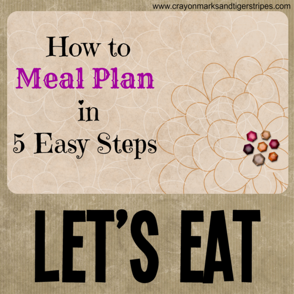 How to Meal Plan in 5 Easy Steps