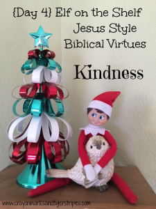 Elf on the Shelf Jesus Style Biblical Virtues Kindness