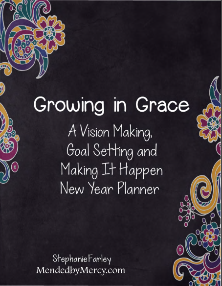 Growing in Grace New Year Planner